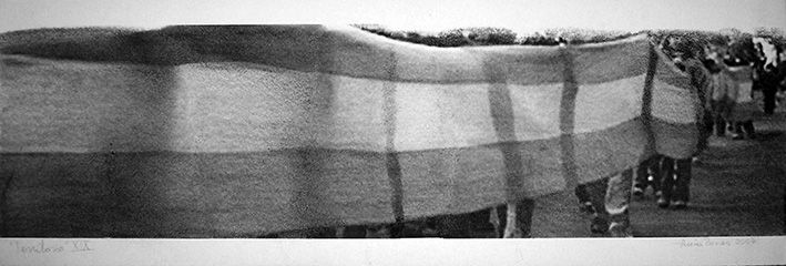 LUCIA TORRES «TERRITORIO» XIX - Transfer 19x56cm - Año 2007