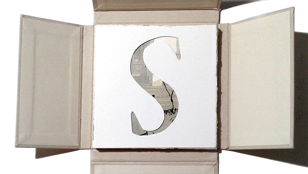 LUCIA TORRES «VIDAS» Libro de Artista - Edición Única - Litografía, Troquelado - Papel Archés y Papel de Seda - Año 2015