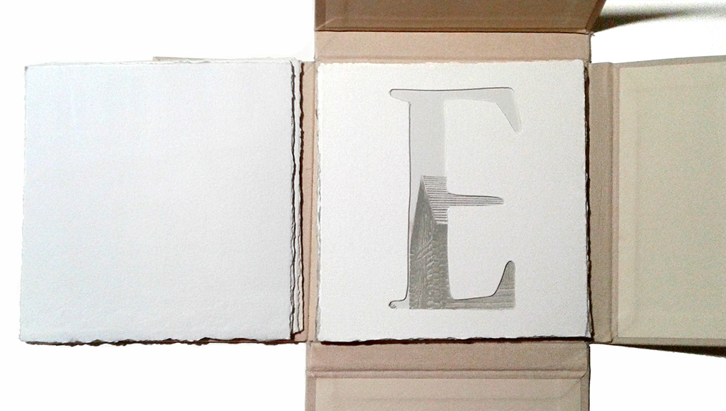 LUCIA TORRES «VIDAS» Libro de Artista - Edición Única - Litografía, Troquelado - Papel Archés y Papel de Seda - Año 2015