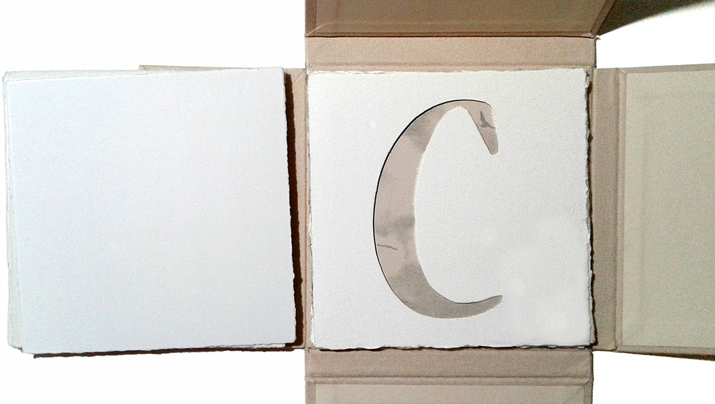 LUCIA TORRES «VIDAS» Libro de Artista - Edición Única - Litografía, Troquelado - Papel Archés y Papel de Seda - Año 2015