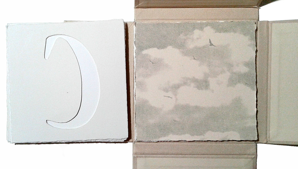 LUCIA TORRES «VIDAS» Libro de Artista - Edición Única - Litografía, Troquelado - Papel Archés y Papel de Seda - Año 2015