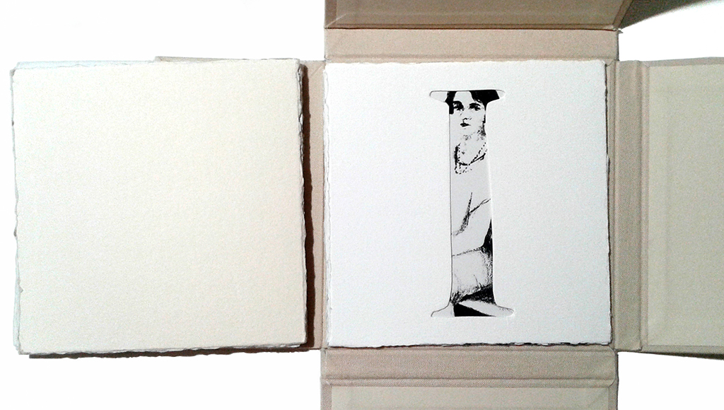 LUCIA TORRES «VIDAS» Libro de Artista - Edición Única - Litografía, Troquelado - Papel Archés y Papel de Seda - Año 2015