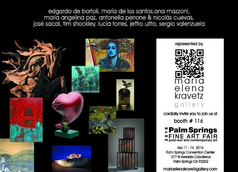 «Palm Springs Fine Art Fair» Palm Springs, California, 2016