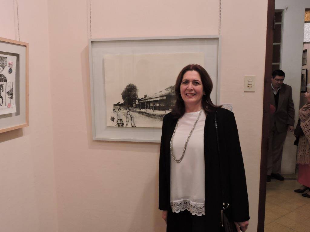 LUCIAS TORRES «MENCIÓN» con la obra «Migrante 115» Litografía 80x100cm - Año 2015 en el «XVI SALON NACIONAL DE ENTRE RÍOS - GRABADO 2015» en el Museo Provincial de dibujo y grabado «Artemio Alisio», Concepción del Uruguay, Entre Ríos