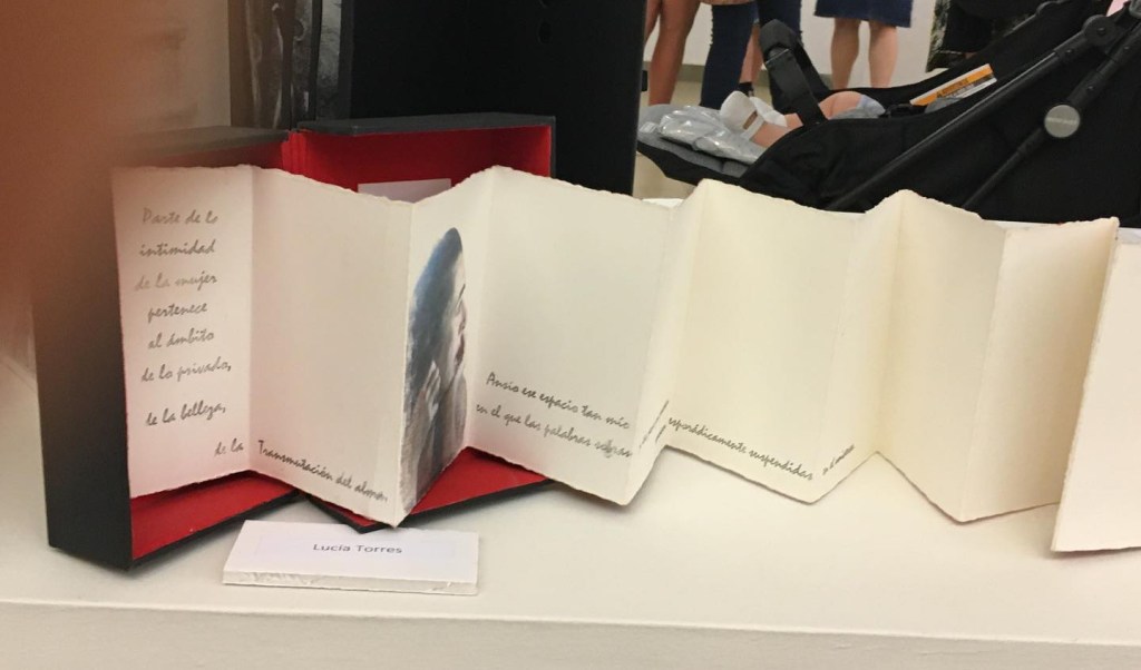 LUCIA TORRES «LO RPIVADO» Libro de artista - Edición única «LITOGRAFÍA ARGENTINA CDE 2019» Centro de Edición, Central Newbery Galería de Arte - Año 2019