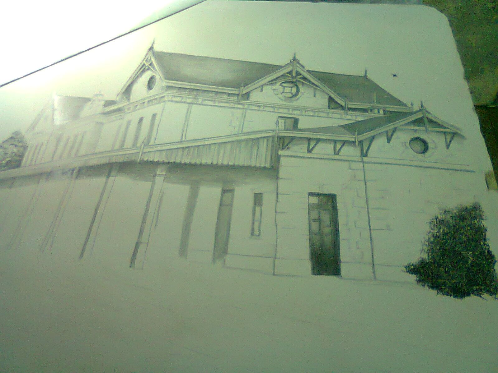 LUCIA TORRES - Proceso de impresión de la pieza «Migrante 102 - Estación Puerto Deseado»