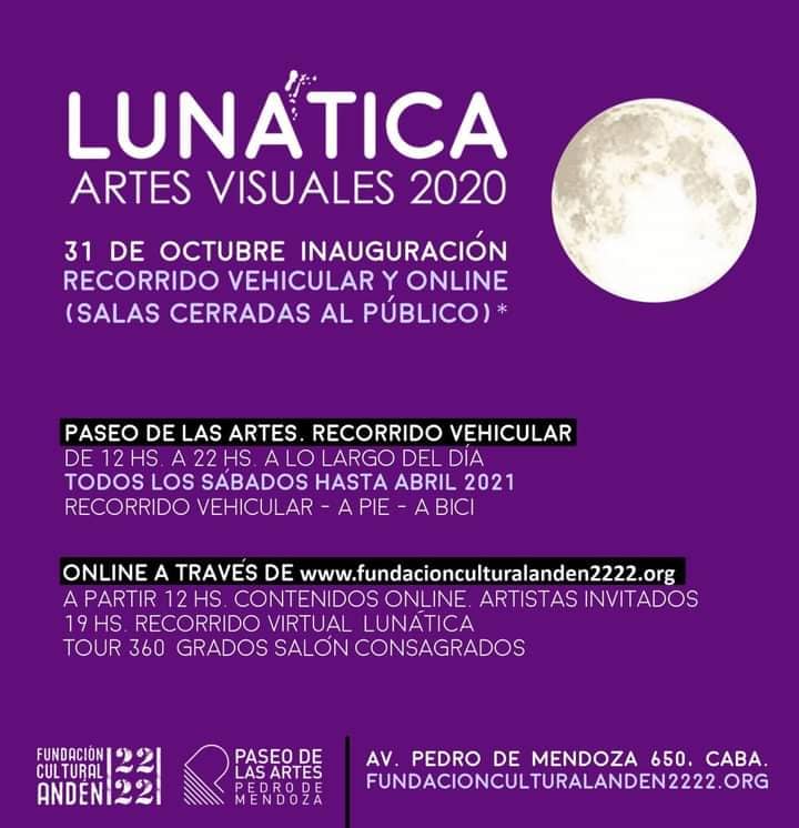 «LUNÁTICA» Artes Visuales 2020, Buenos Aires