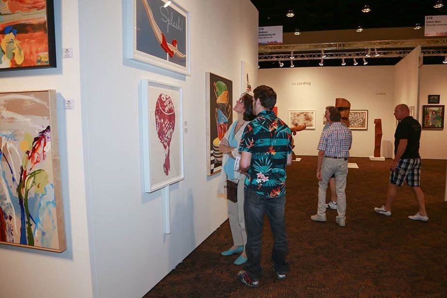 «Palm Springs Fine Art Fair» Palm Springs, California, 2016