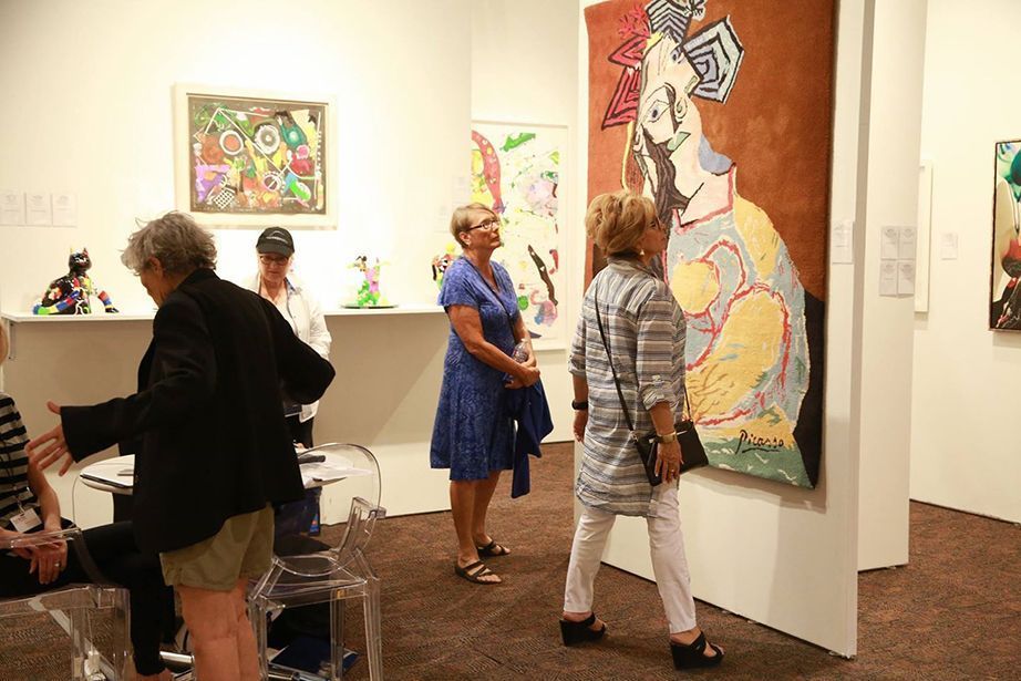 «Palm Springs Fine Art Fair» Palm Springs, California, 2016