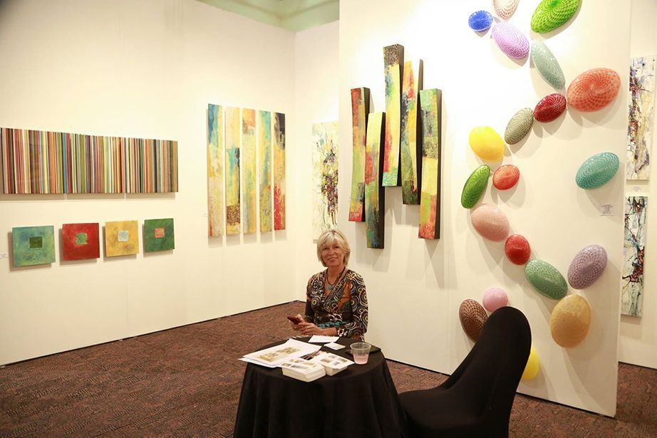 «Palm Springs Fine Art Fair» Palm Springs, California, 2016