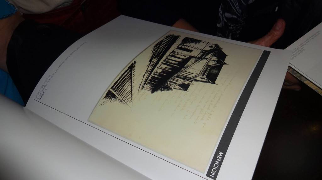 LUCIA TORRES «MENCIÓN» con la obra «Migrante 102» Estación Puerto Deseado - Litografía 680x477xm - Año 2014, «104 Edición SALON NACIONAL DE ARTES VISUALES 2015» en el Palais de Glace, Palacio Nacional de las Artes