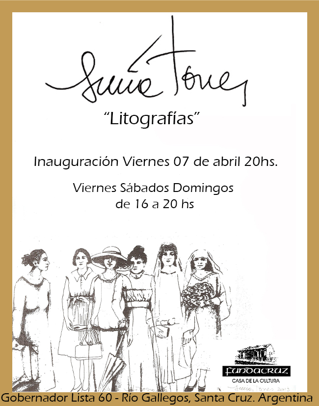 LUCIA TORRES «LITOGRAFÍAS» en Fundacruz, Año 2017