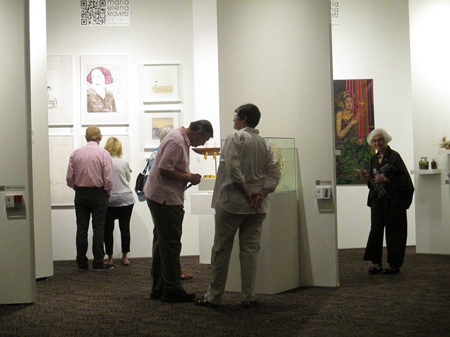 LUCIA TORRES «Palm Springs Fine Art Fair» Palm Springs, California, 2016