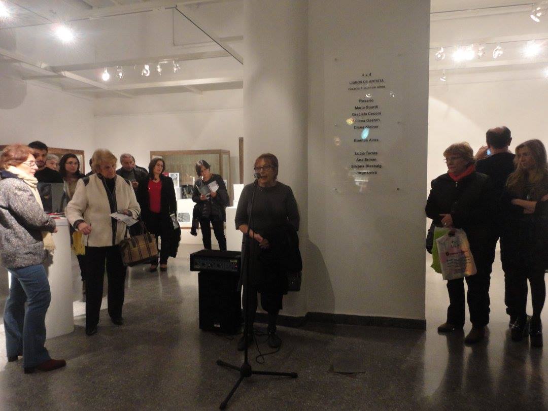 «4+4 Libros de Artista» Rosario + Buenos Aires - Año 2015