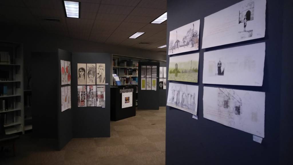 LUCIA TORRES «Serie VIDA» en «STORIES PRINTED / HISTORIAS GRÁFICAS» Centro de Edición, en North Miami Public Library