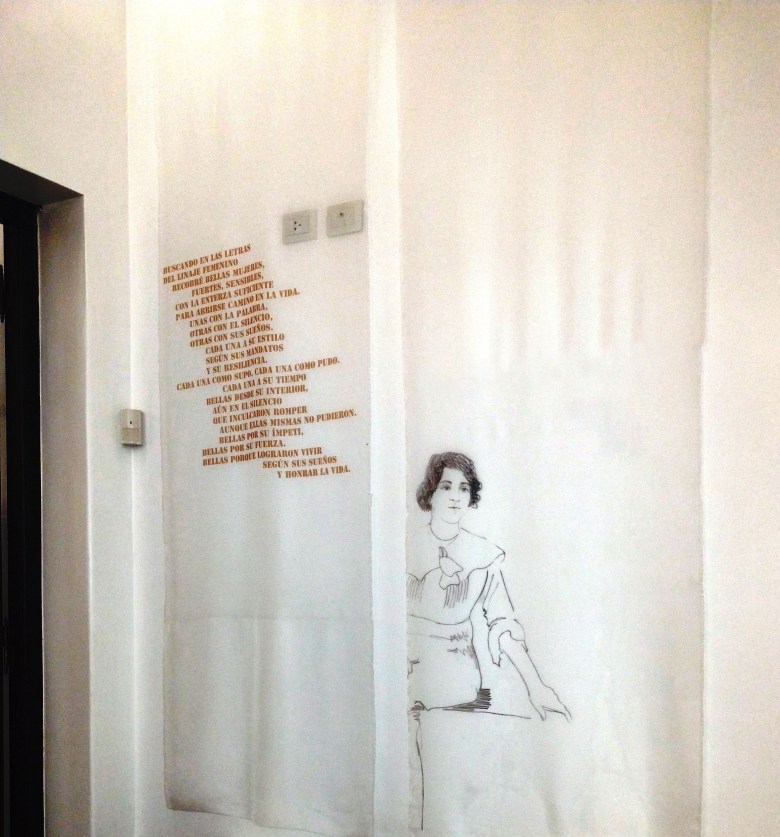 LUCIA TORRES - Instalación «MIGRANTE» en María Elena Kravetz Gallery, Córdoba