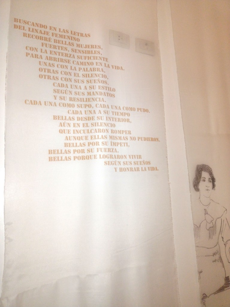 LUCIA TORRES - Instalación «MIGRANTE» en María Elena Kravetz Gallery, Córdoba