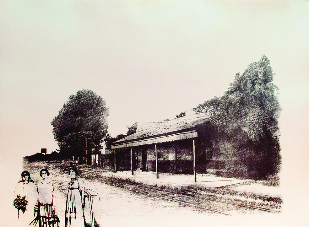 LUCIAS TORRES «MENCIÓN» con la obra «Migrante 115» Litografía 80x100cm - Año 2015 en el «XVI SALON NACIONAL DE ENTRE RÍOS - GRABADO 2015» en el Museo Provincial de dibujo y grabado «Artemio Alisio», Concepción del Uruguay, Entre Ríos