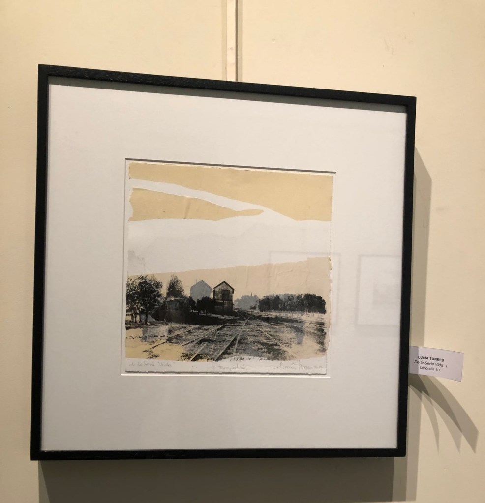LUCIA TORRES «Serie VIDA» en «PAPEL Arte Gráfico Contemporáneo III», Museo Rómulo Raggio. Vicente López, Buenos Aires
