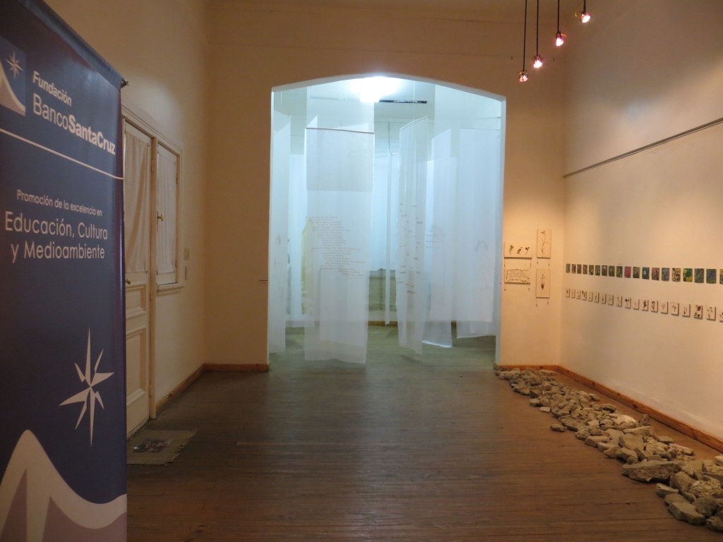 LUCIA TORRES - Instalación «MIGRANTE» en el Museo de Arte Eduardo Minnicelli