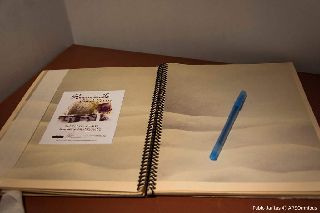 LUCIA TORRES con «RECORRIDO» en la «GALERÍA ESPACIO COLEGIALES» en CABA