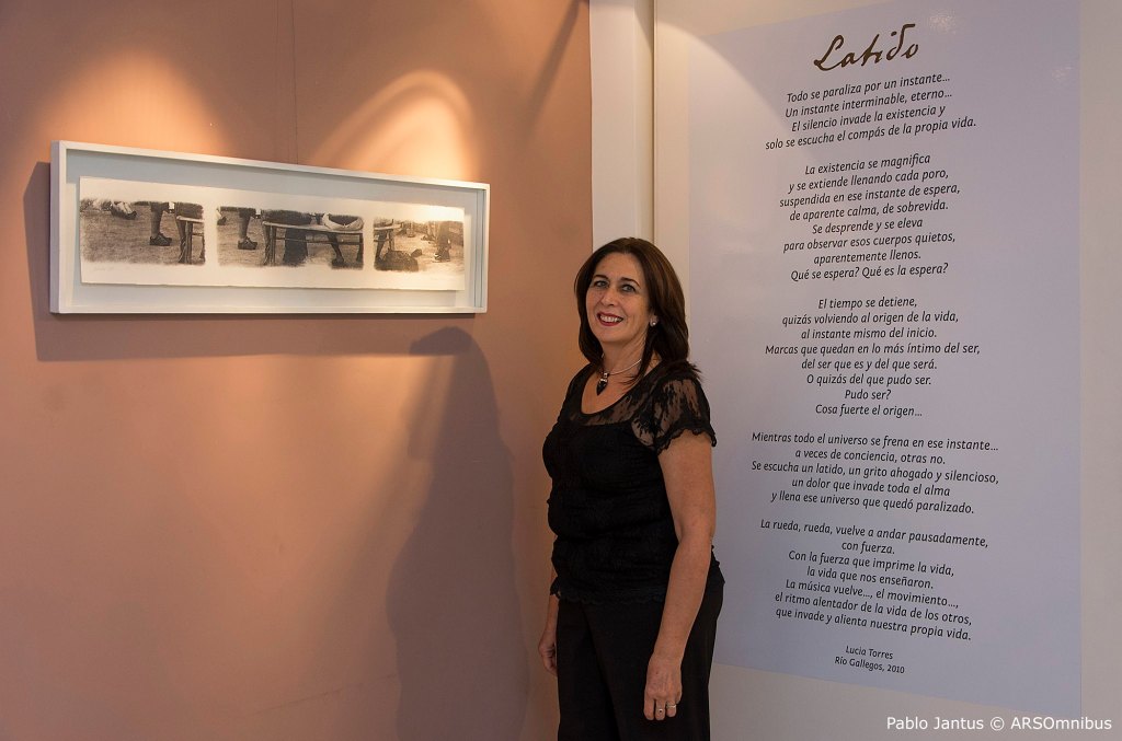 LUCIA TORRES con «RECORRIDO» en la «GALERÍA ESPACIO COLEGIALES» en CABA