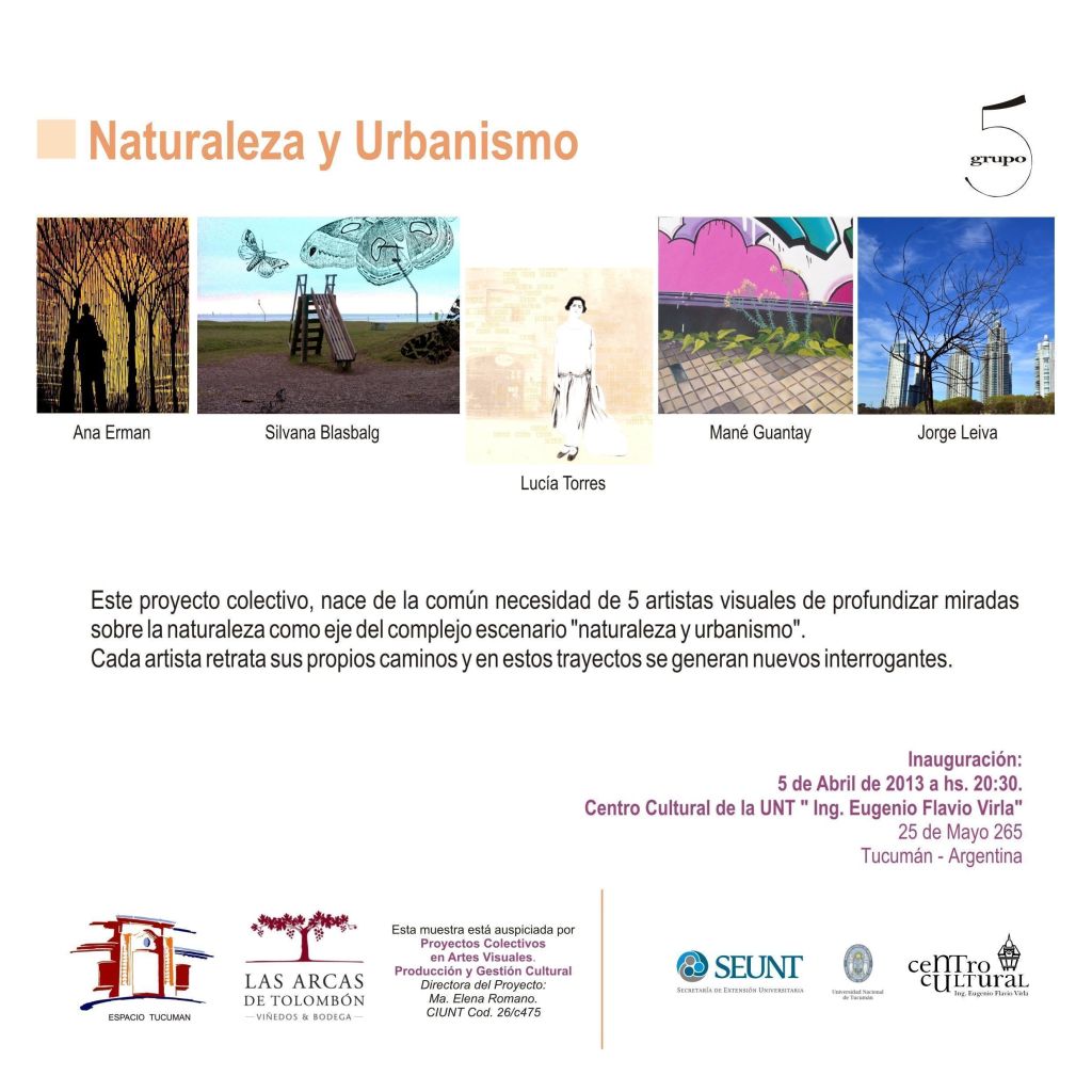 «NATURALEZA Y URBANISMO» en el «Centro Cultural Ing. Eugenio Flavio Virla» con GRUPO5, en San Miguel de Tucumán