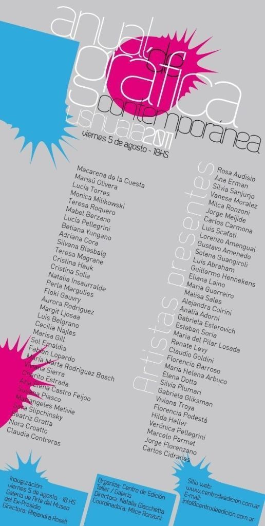 «ANUAL GRÁFICA CONTEMPORÁNEA» Ushuaia 2011