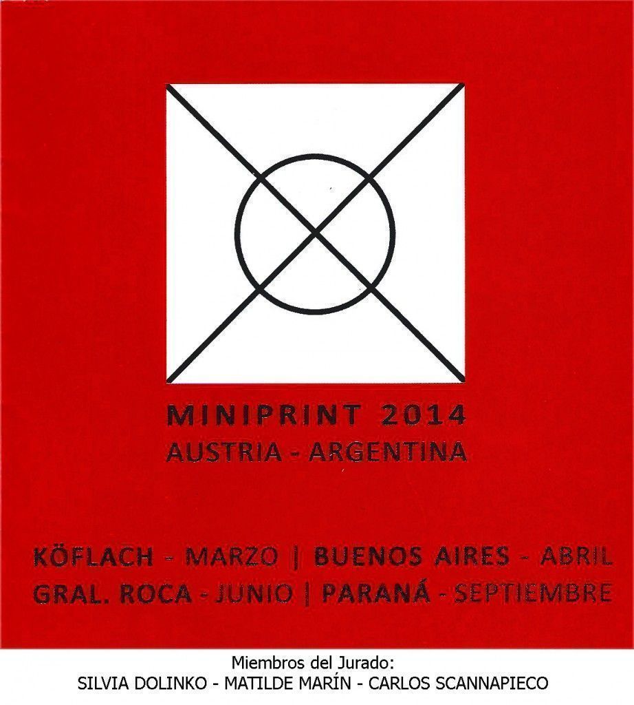 «MINIPRINT 2014 Argentina-Austria» Inauguración y entrega de Premios en CDE – Buenos Aires