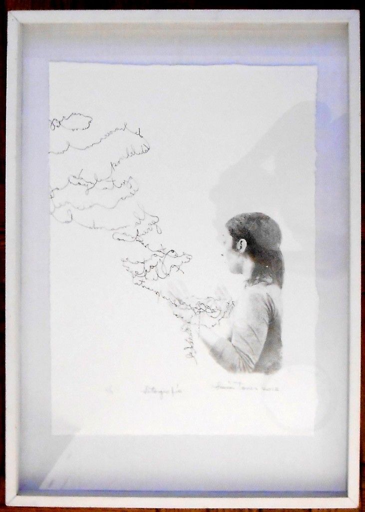 LUCIA TORRES «MUJER» de la Serie Mujer, Litografía de 70x50cm - Año 2012 «PREMIO ESTÍMULO de FUNDACRUZ» en Río Gallegos, Santa Cruz