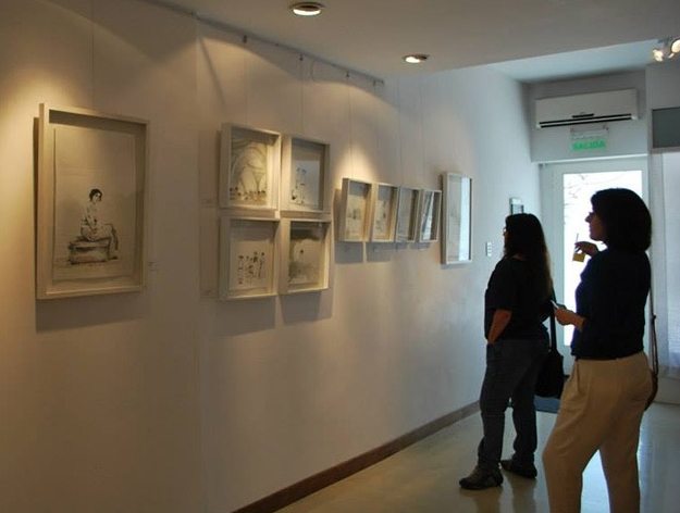 LUCIA TORRES en «MIRADA GRÁFICA» en Galería Espacio Colegiales, CABA