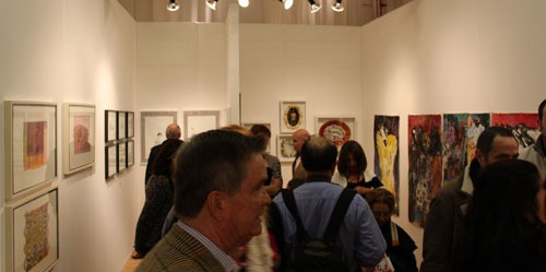 «AAF Affordable Art Fair - Spring» Centro de Edición, The Metropolitan Pavilion, New York City, 2013
