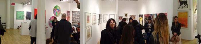 «AAF Affordable Art Fair - Spring» Centro de Edición, The Metropolitan Pavilion, New York City, 2013