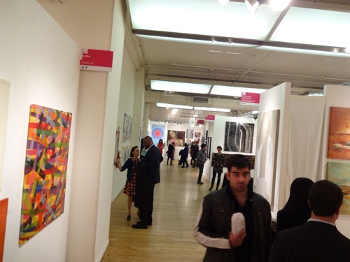 «AAF Affordable Art Fair - Spring» Centro de Edición, The Metropolitan Pavilion, New York City, 2013