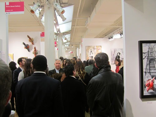 «AAF Affordable Art Fair - Spring» Centro de Edición, The Metropolitan Pavilion, New York City, 2013