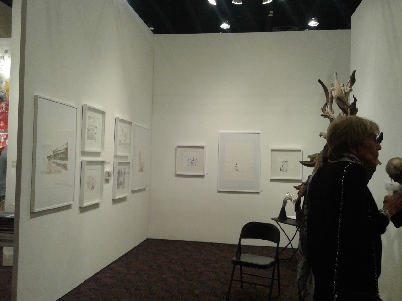 LUCIA TORRES en «FINE ART FAIR» Palm Springs 2015