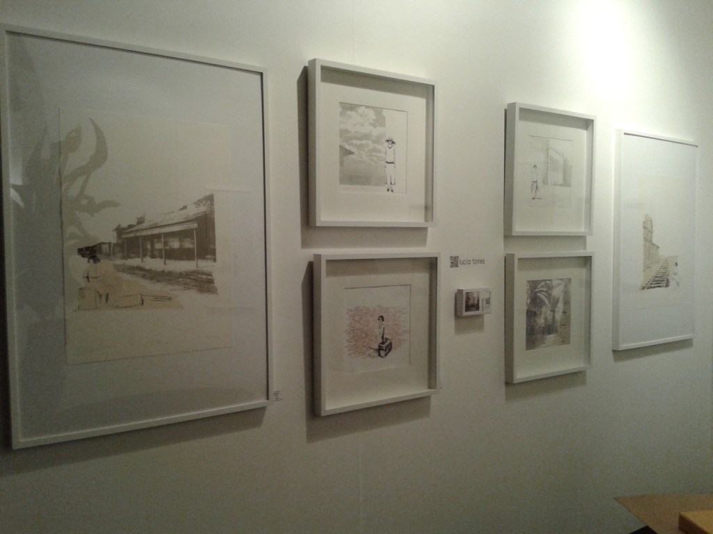 LUCIA TORRES en «FINE ART FAIR» Palm Springs 2015