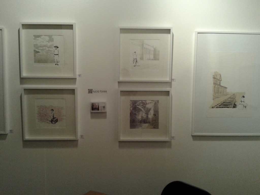 LUCIA TORRES en «FINE ART FAIR» Palm Springs 2015