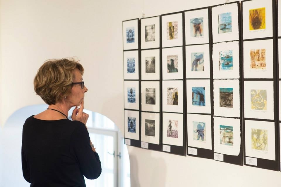 Internationales Grafikprojeckt Osterreich - Argentinien «MINIPRINT 2014» en la Galerie der BVBKünstler, Viena