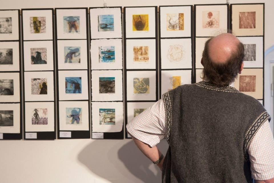 Internationales Grafikprojeckt Osterreich - Argentinien «MINIPRINT 2014» en la Galerie der BVBKünstler, Viena