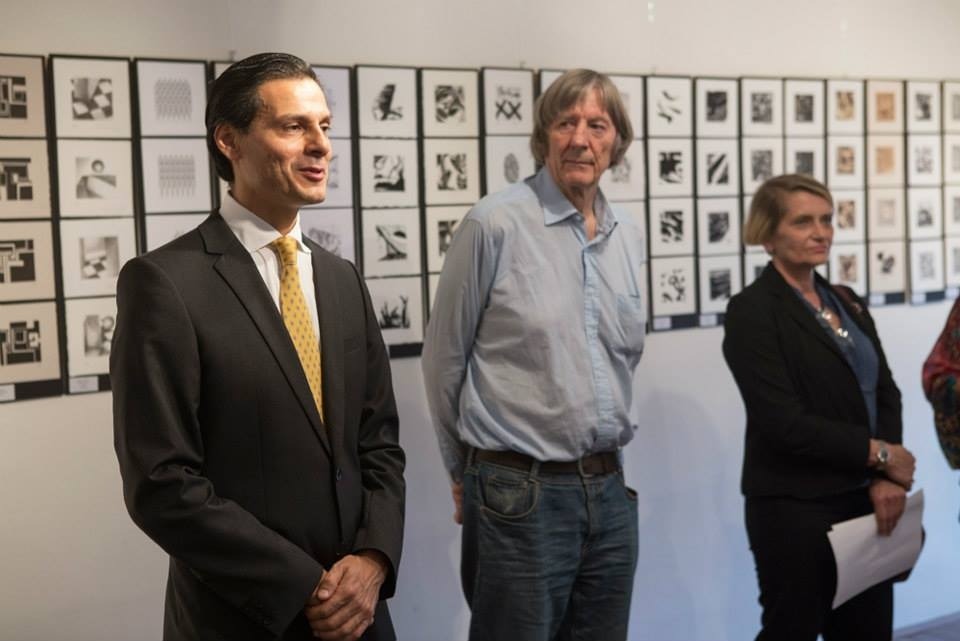 Internationales Grafikprojeckt Osterreich - Argentinien «MINIPRINT 2014» en la Galerie der BVBKünstler, Viena