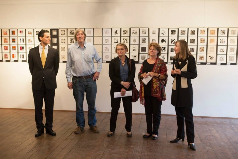 Internationales Grafikprojeckt Osterreich - Argentinien «MINIPRINT 2014» en la Galerie der BVBKünstler, Viena