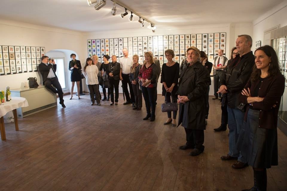 Internationales Grafikprojeckt Osterreich - Argentinien «MINIPRINT 2014» en la Galerie der BVBKünstler, Viena