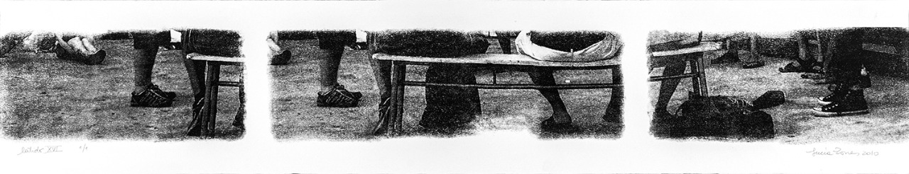 LUCÍA TORRES «LATIDO» XVI – 10x89cm – Año 2010