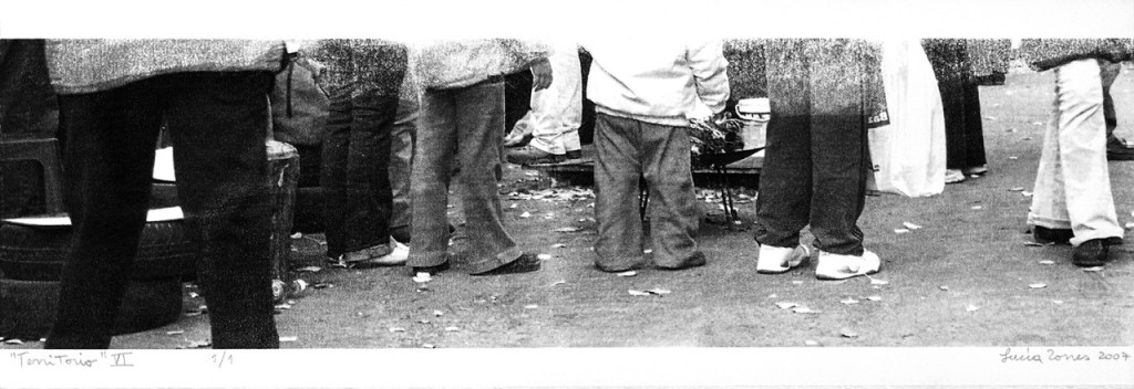 LUCIA TORRES «TERRITORIO» VI – Transfer 19x56cm – Año 2007