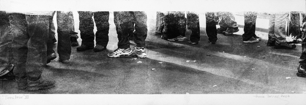 LUCIA TORRES «TERRITORIO» XII – Transfer 19x56cm – Año 2007